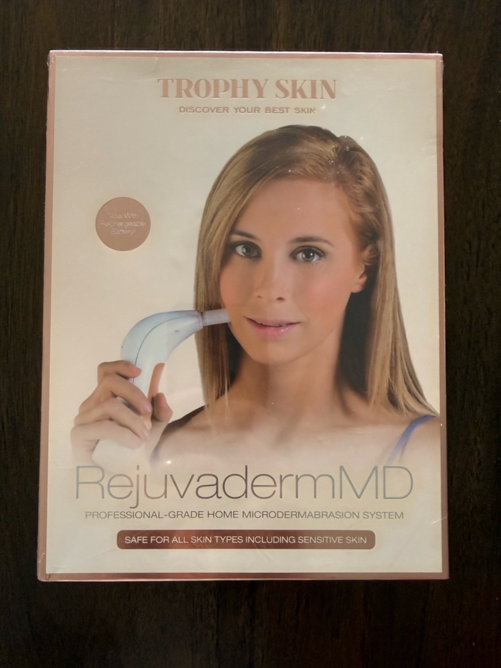 RejuvadermMD Diamond Tip Rechargeable Battery Full Size Microdermabrasion System